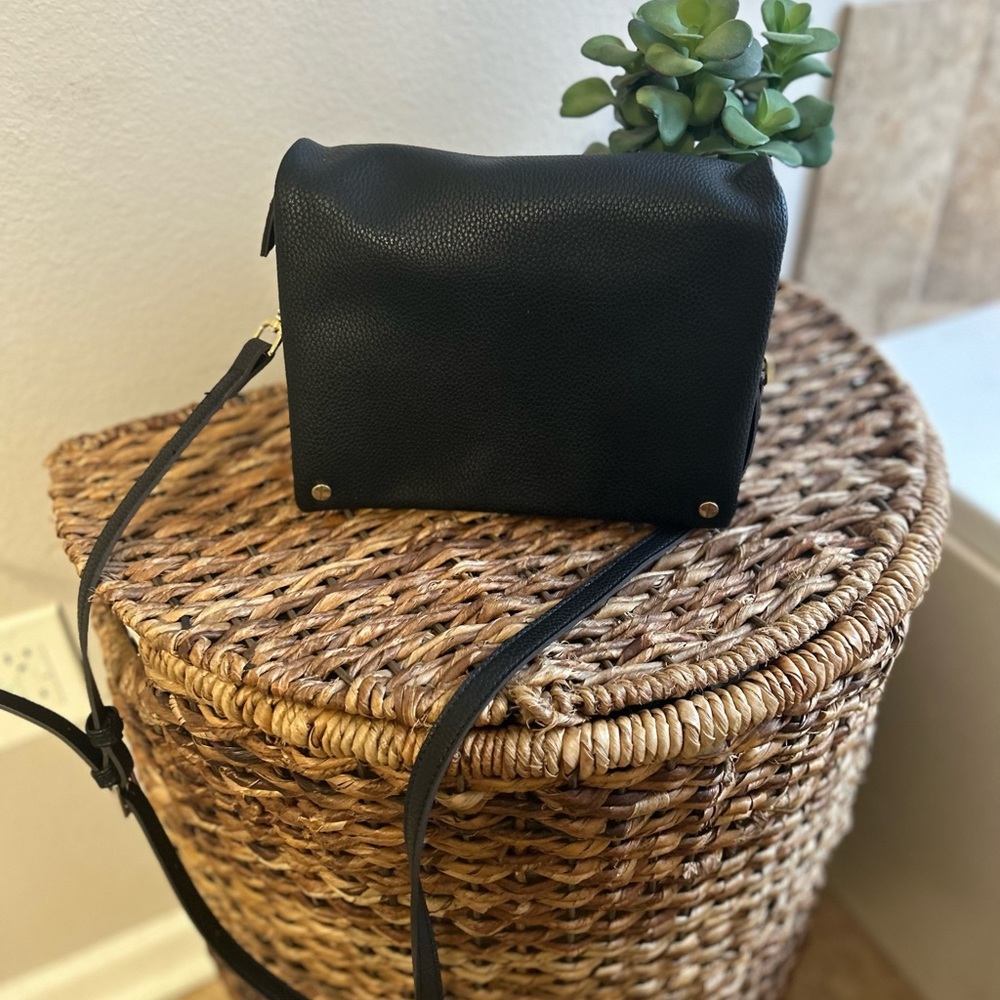 Street Level Black Crossbody Bag.